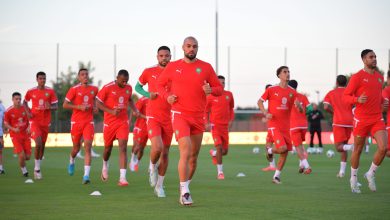 "أسود الأطلس" ينهون تحضيراتهم لمواجهة منتخب إفريقيا الوسطى