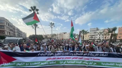 المغاربة يجددون دعمهم لفلسطين في اليوم العالمي للتضامن